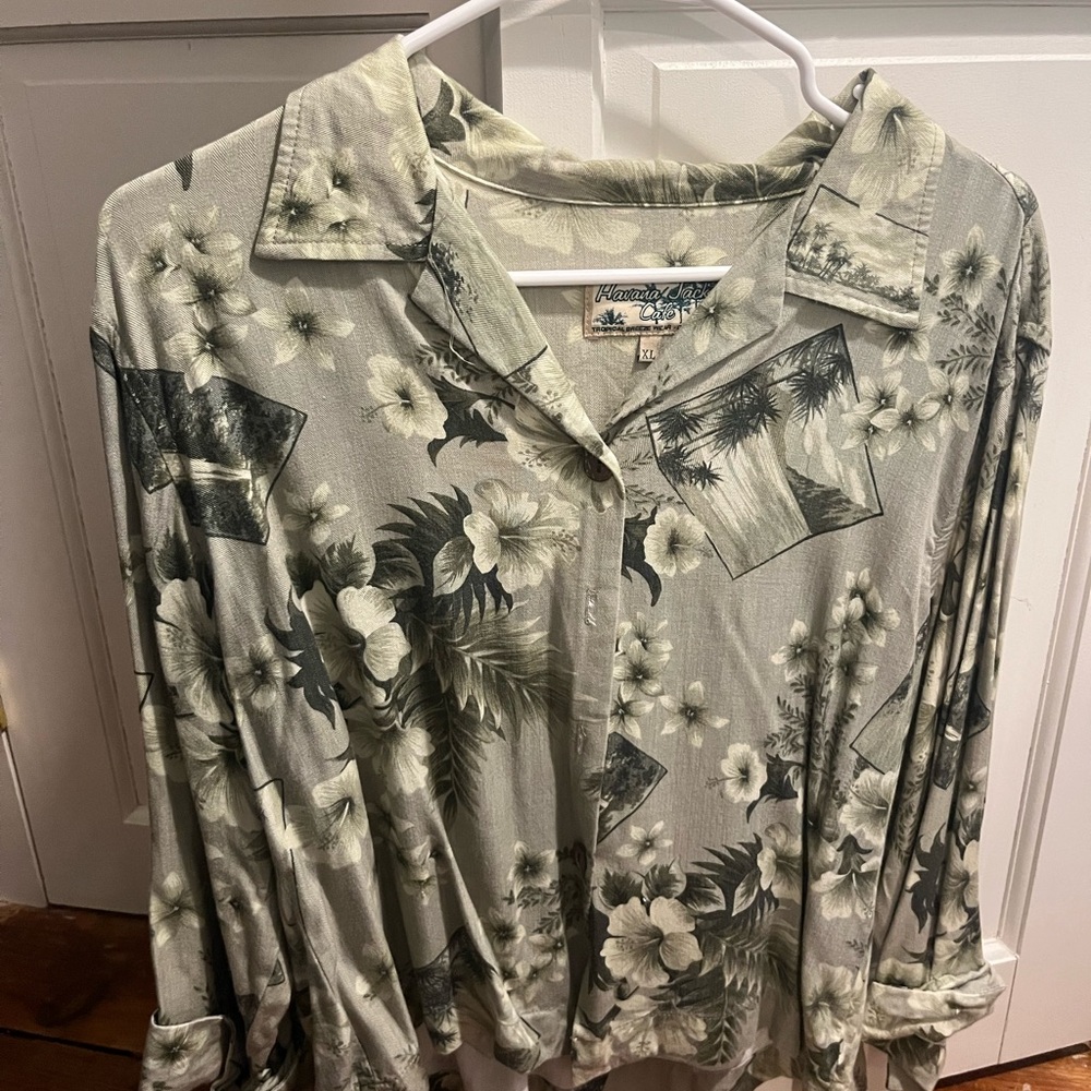 Vintage Havana Jack's Cafe Tropical Shirt